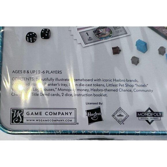 Monopoly 100 Years Of Hasbro Board Game in 3D Raised Collectable Tin NEW SEALED - Picture 10 of 10